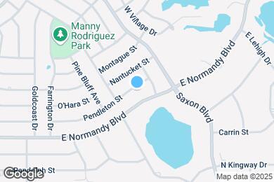 Map image of the property - 1679 Pendleton St