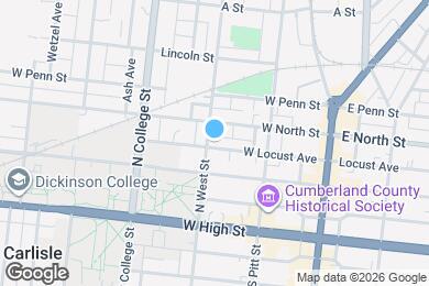 Map image of the property - 137 N West St