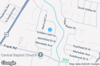 Map image of the property - 1640 Butterfly Ct