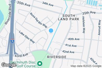 Map image of the property - Park Place at Land Park