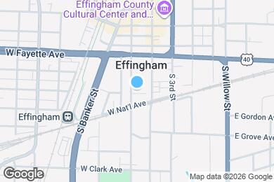 Map image of the property - 408 S 5th St