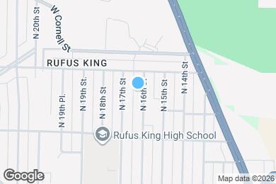 Map image of the property - 4343 N 16th St