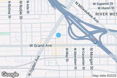 Map image of the property - 521 N Racine Ave