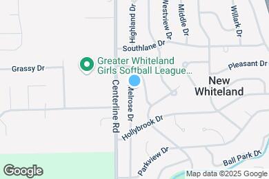 Map image of the property - 627 Melrose Dr