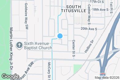 Map image of the property - 940 Center Way SW