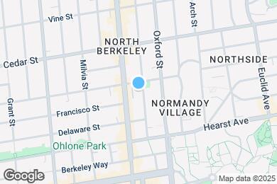 Map image of the property - 1722 Walnut St