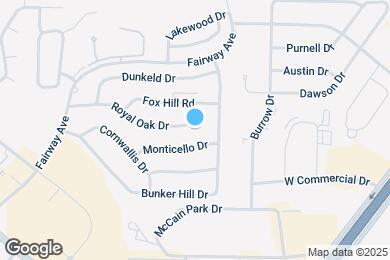 Map image of the property - 4108 Royal Oak Dr