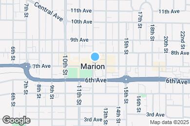 Map image of the property - 1204 7th Ave
