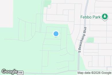 Map image of the property - 1010 Peacock Ave