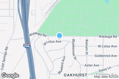 Map image of the property - 2129 W Lotus Ave