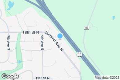 Map image of the property - 1610 Summit Ave N