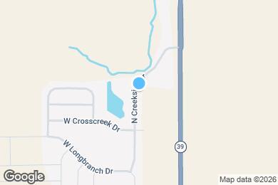 Map image of the property - 11491 N Creekside Dr