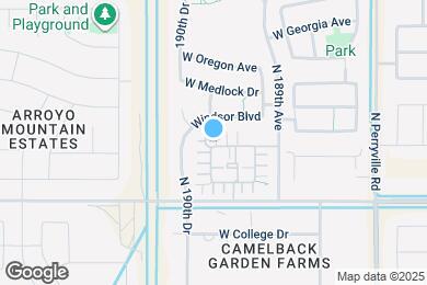 Map image of the property - 18972 W Reade Ave