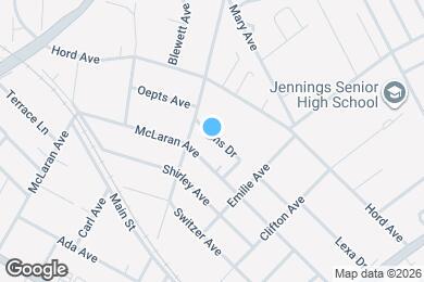 Map image of the property - 2434 Akins Dr