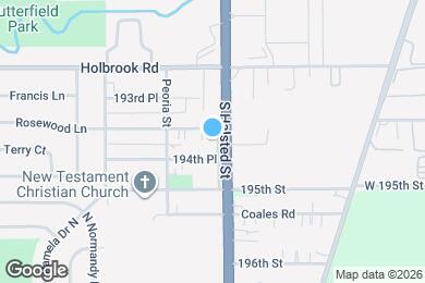 Map image of the property - 19400 Interurban Ave
