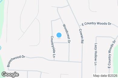 Map image of the property - 50 Hidden Ridge Dr