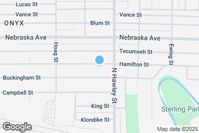 Map image of the property - 1029 Hamilton St