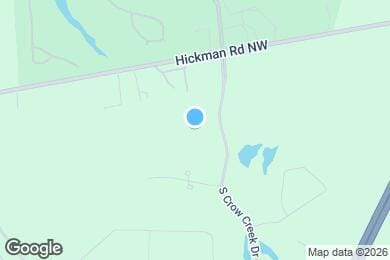 Map image of the property - 395 S Crow Creek Dr NW