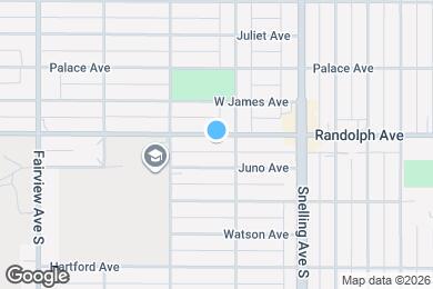 Map image of the property - 1652 Randolph Ave