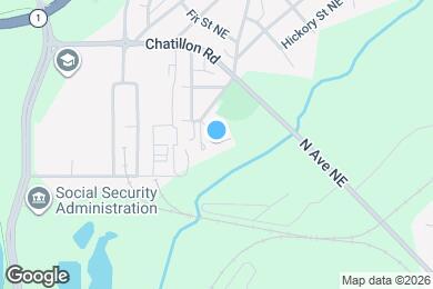 Map image of the property - 7 Redwood St NE