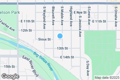Map image of the property - 601 S Mable Ave