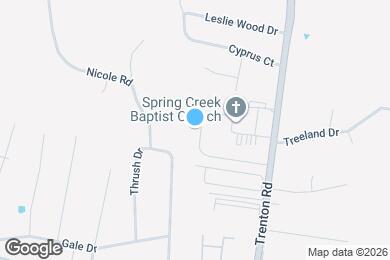 Map image of the property - 460 Caney Ln
