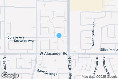 Map image of the property - 4048 N Atoll Reefs St