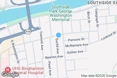 Map image of the property - 1 Euclid Ave