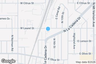 Map image of the property - 1270 N 8th St