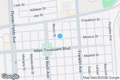Map image of the property - 2464 Mexico St