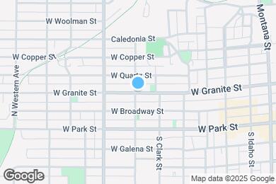 Map image of the property - 742 W Granite St