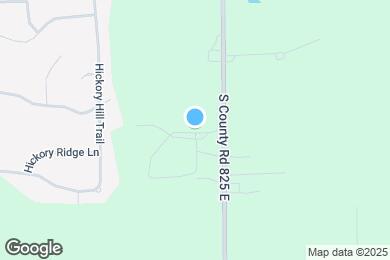 Map image of the property - 8576 S County Road 825 E