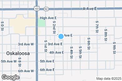 Map image of the property - 313 S 3rd St