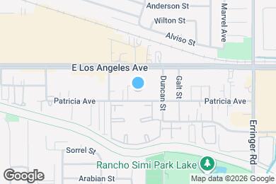 Map image of the property - 1535 Patricia Ave