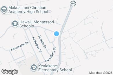 Map image of the property - 74-5080-5080 Hanahanai Loop
