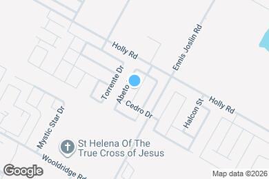 Map image of the property - 2201 Encino Dr