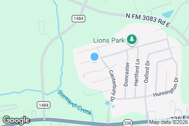 Map image of the property - 992 Northampton Dr