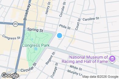Map image of the property - 153 Regent St