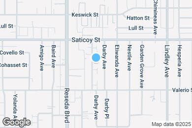 Map image of the property - 7502 Canby Ave