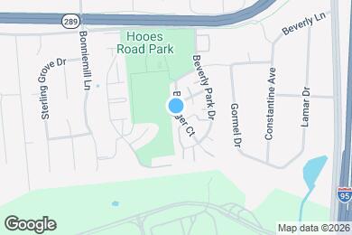 Map image of the property - 7216 Belinger Ct