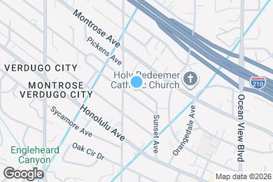 Map image of the property - 2545 Piedmont Ave