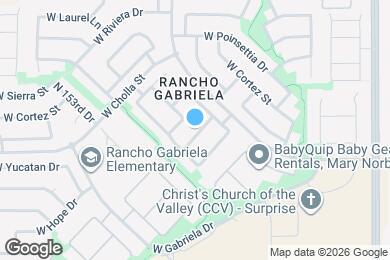 Map image of the property - 15032 W Desert Mirage Dr