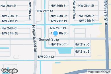 Map image of the property - 8651 Sunset Strip