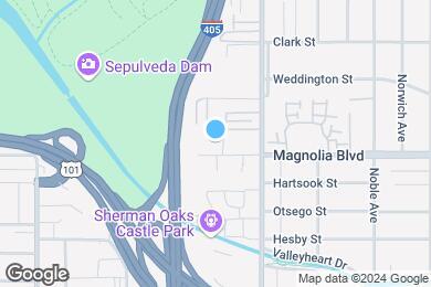 Map image of the property - The Magnolia at Sherman Oaks