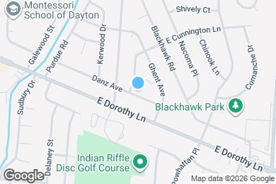 Map image of the property - 2725 Danz Ave