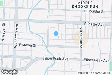 Map image of the property - 724 E High St