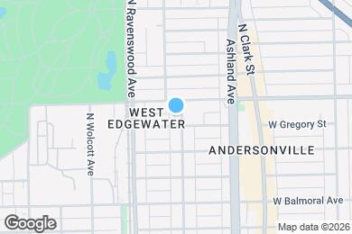 Map image of the property - 5538 N Paulina St