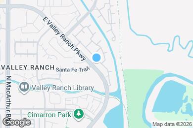 Map image of the property - Trails of Valley Ranch