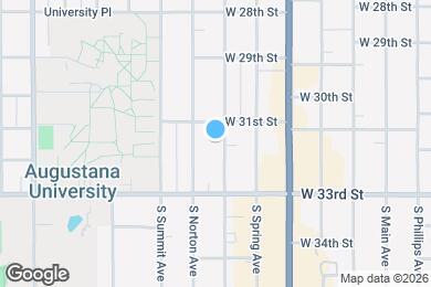 Map image of the property - 2313 South Duluth Avenue