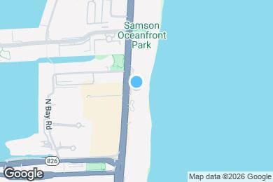 Map image of the property - 17121 Collins Ave